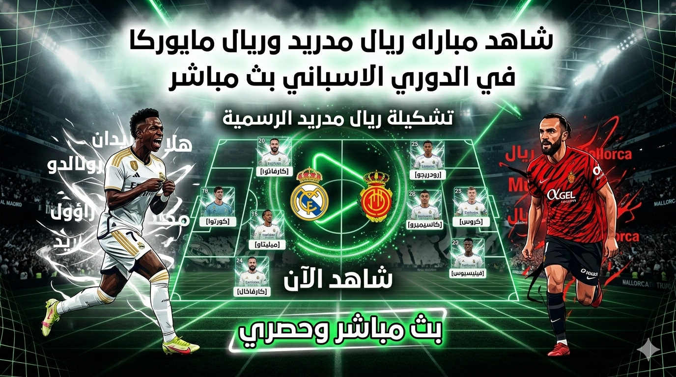 شكيلة ريال مدريد الرسمية